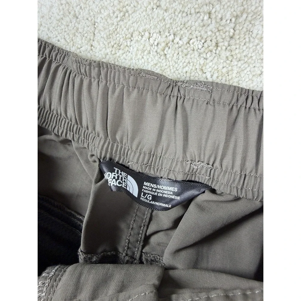 The North Face Brown Belted Cargo Shorts Paramount Trail Hiking Men's Size 34